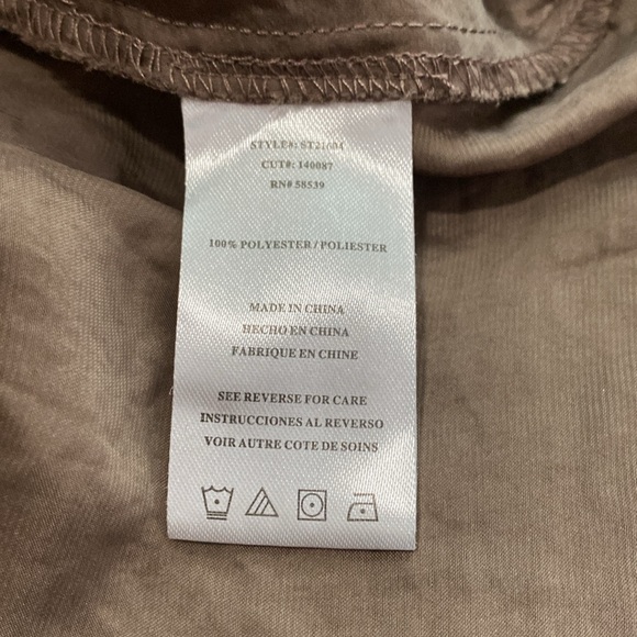 KUT from The Kloth Elegant Brown Sleeveless Top - Picture 3 of 7